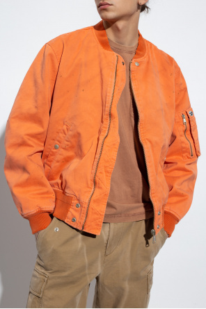 Diesel orange jacket best sale